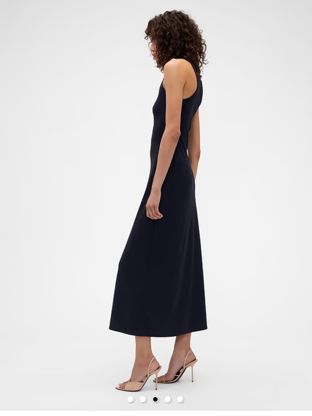 Victoria Beckham for gap navy  Scoop-Neck Maxi Dress - Picture 5 of 5